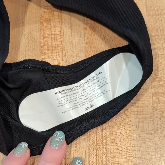 Aerie Black One-Piece Swimsuit - Picture 6 of 8